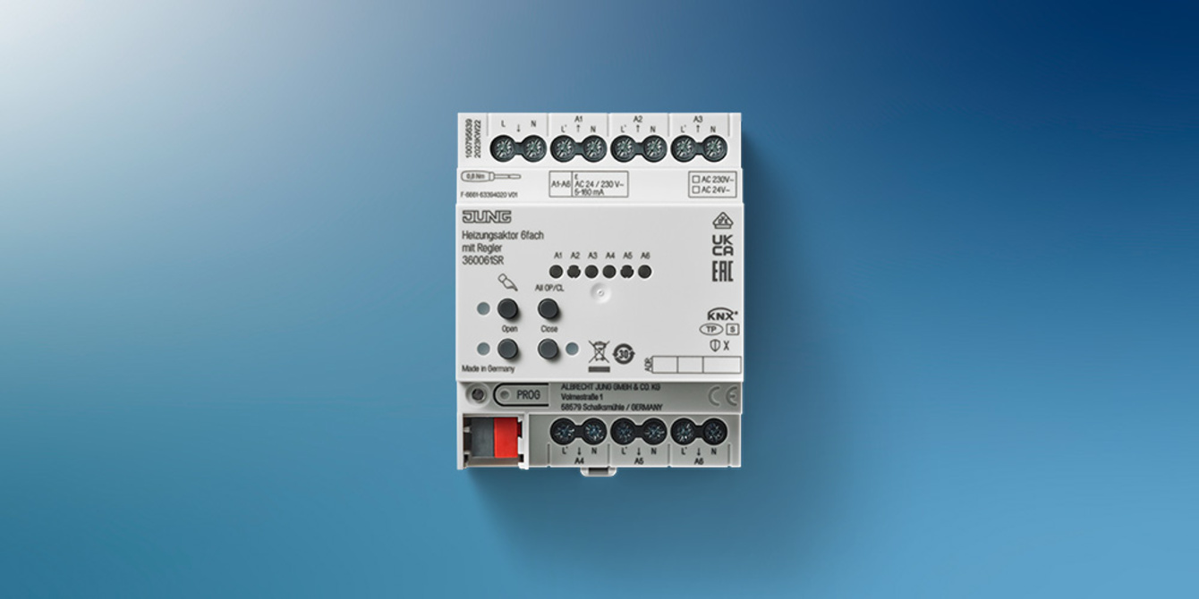 KNX Heizungsaktor 6-fach bei SENEL Elektrotechnik in Bruchköbel