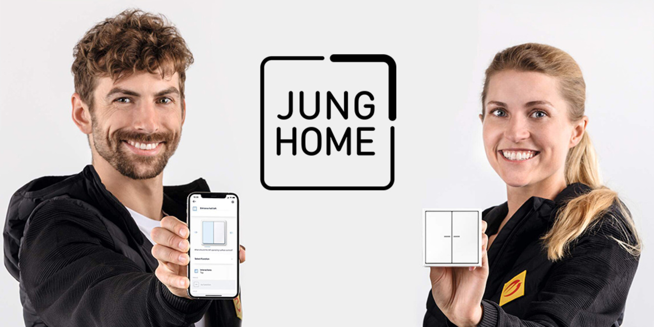JUNG HOME bei SENEL Elektrotechnik in Bruchköbel